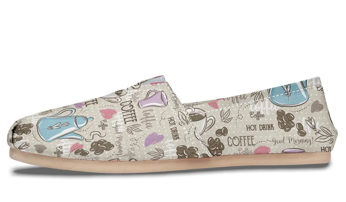 Coffee Love Casual Shoes