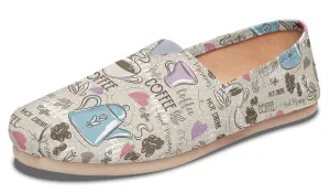 Coffee Love Casual Shoes