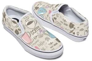Coffee Love Slip-On Shoes