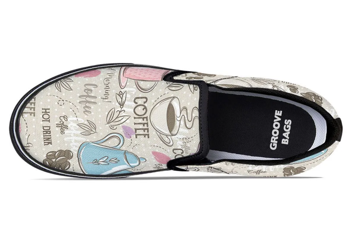 Coffee Love Slip-On Shoes