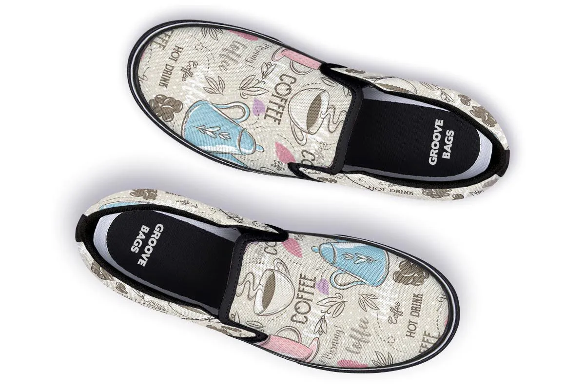 Coffee Love Slip-On Shoes