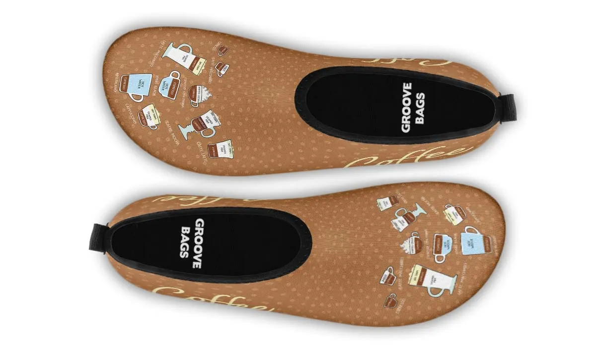 Coffee Lovers Aqua Barefoot Shoes
