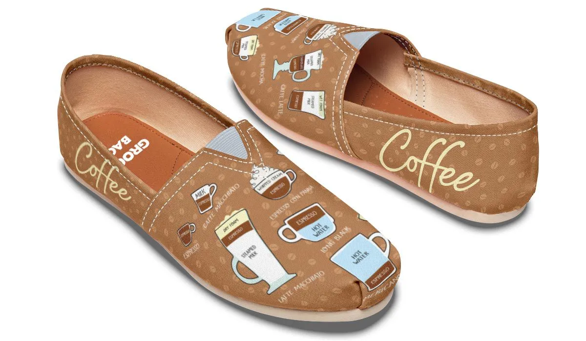 Coffee Lovers Casual Shoes