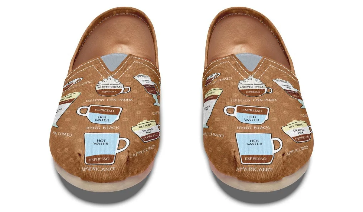 Coffee Lovers Casual Shoes
