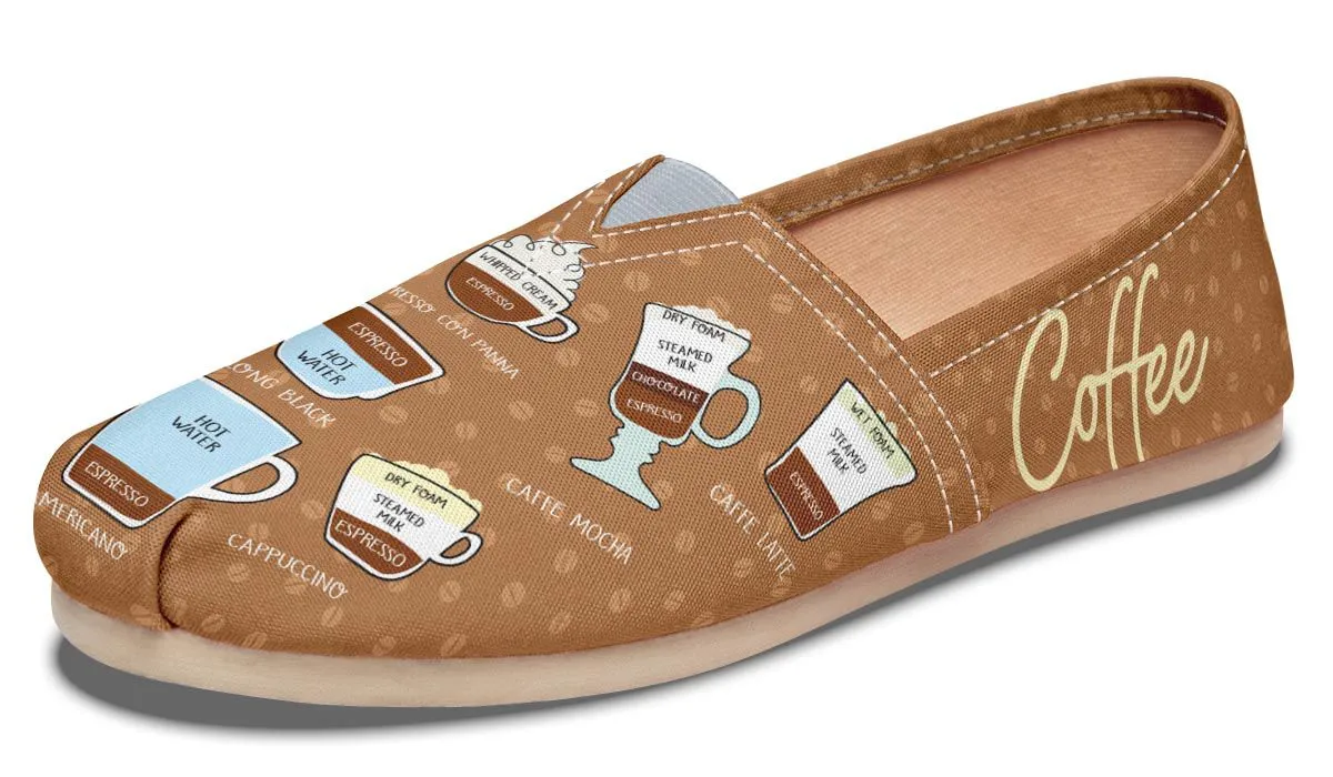 Coffee Lovers Casual Shoes