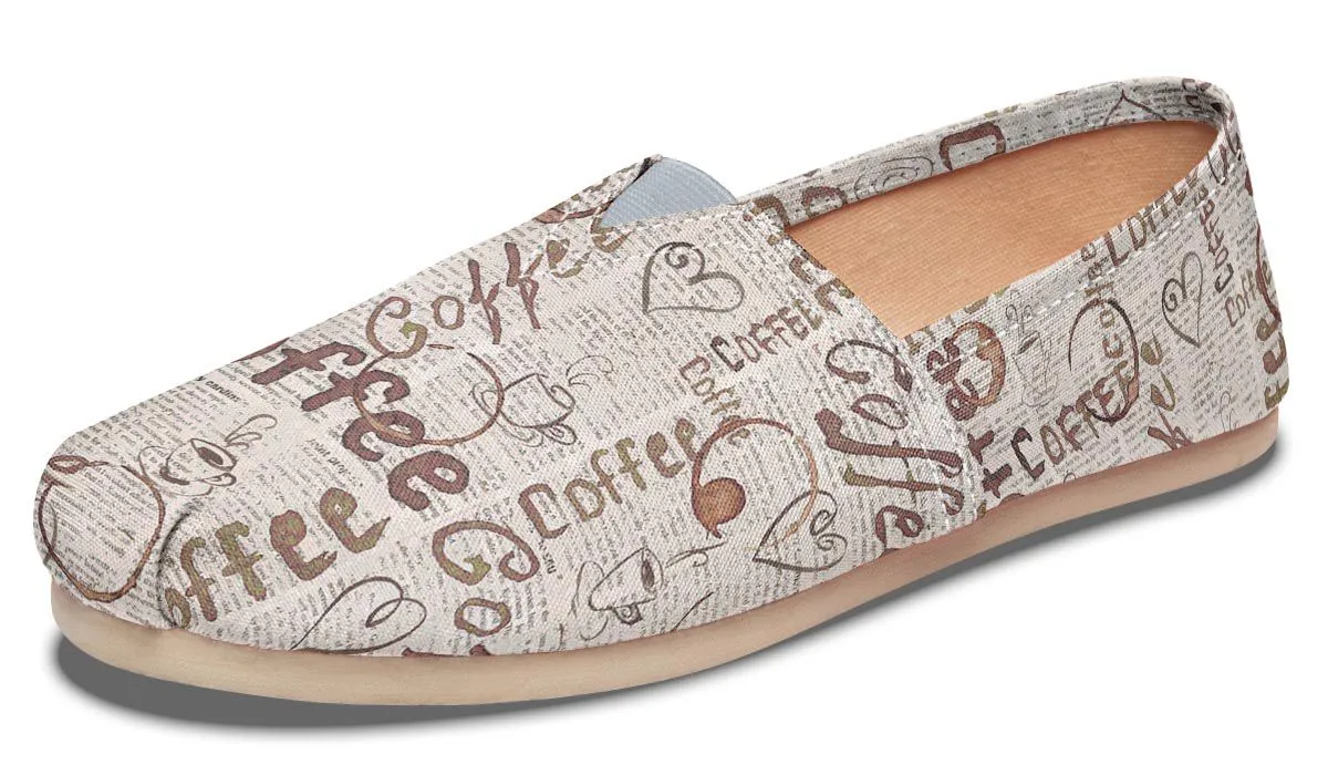 Coffee Stain Casual Shoes