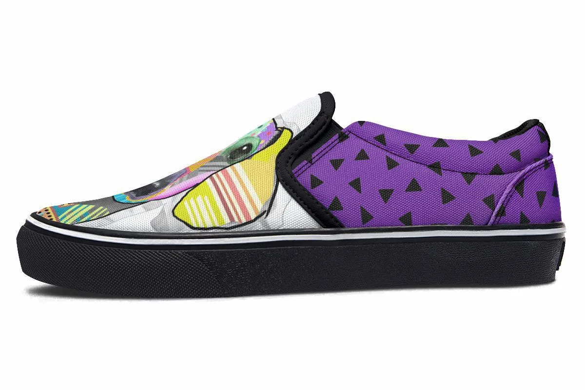 Collage Pup Dachshund Slip-On Shoes