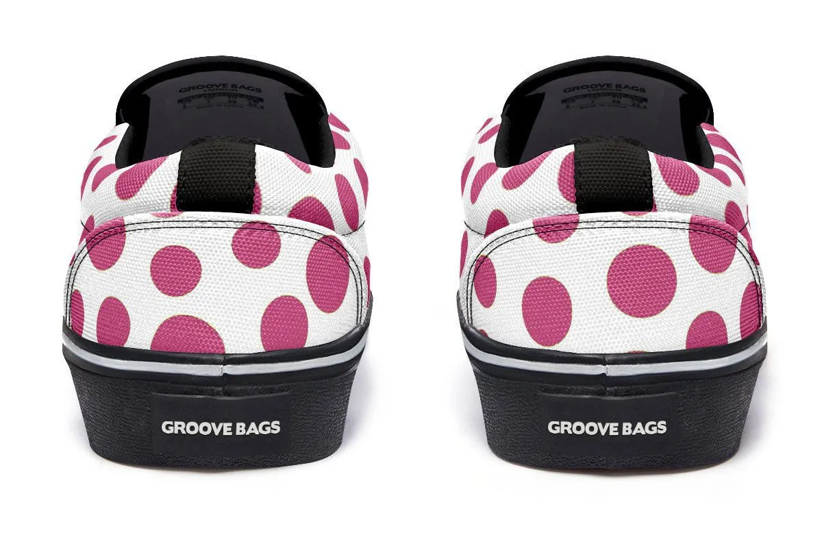 Collage Pup Pug Slip-On Shoes