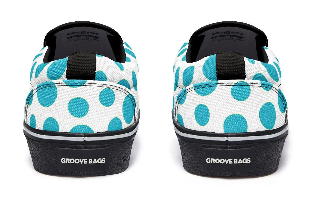 Collage Pup Yorkie Slip-On Shoes