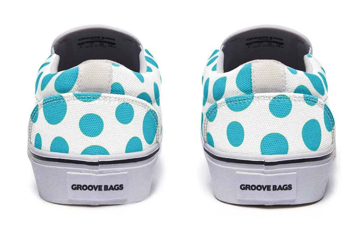 Collage Pup Yorkie Slip-On Shoes