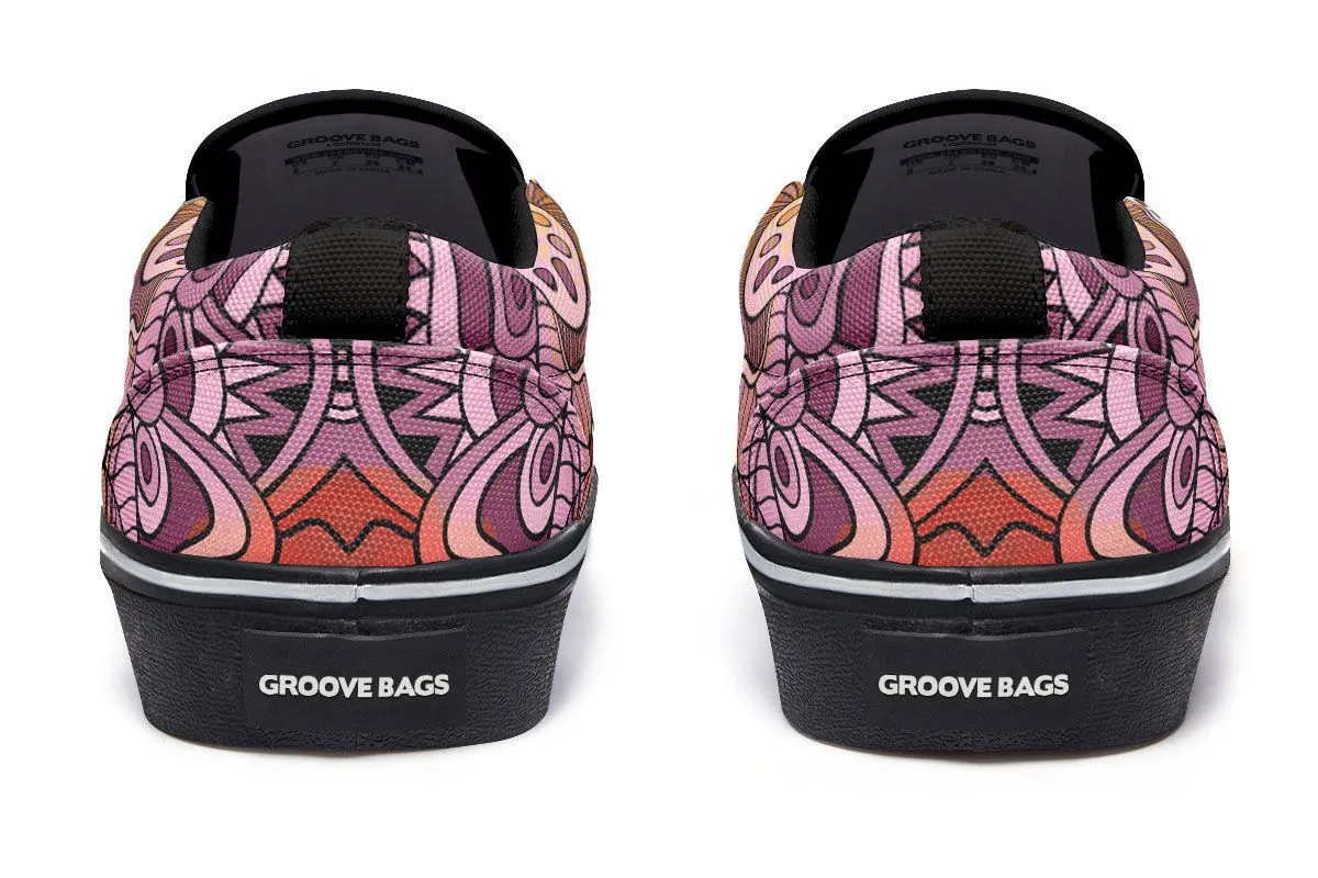 Colorful Art Slip-On Shoes