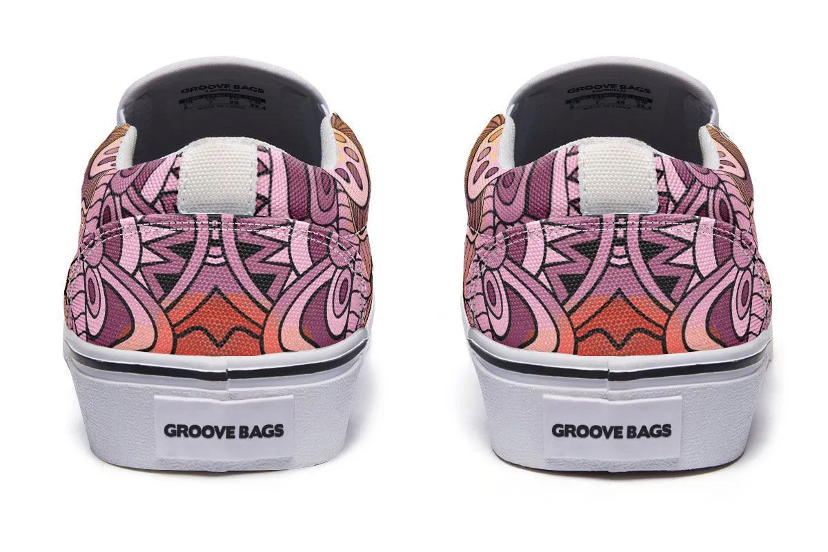 Colorful Art Slip-On Shoes