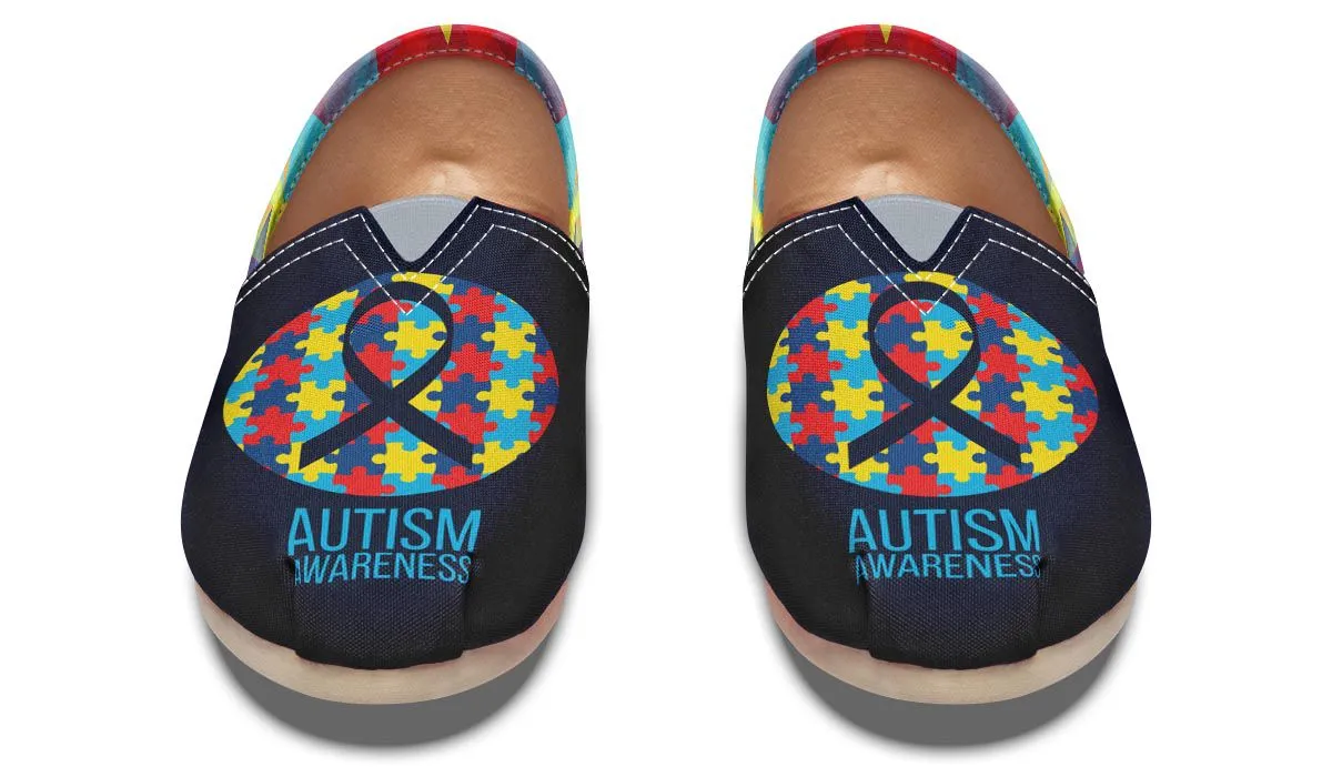 Colorful Autism Casual Shoes