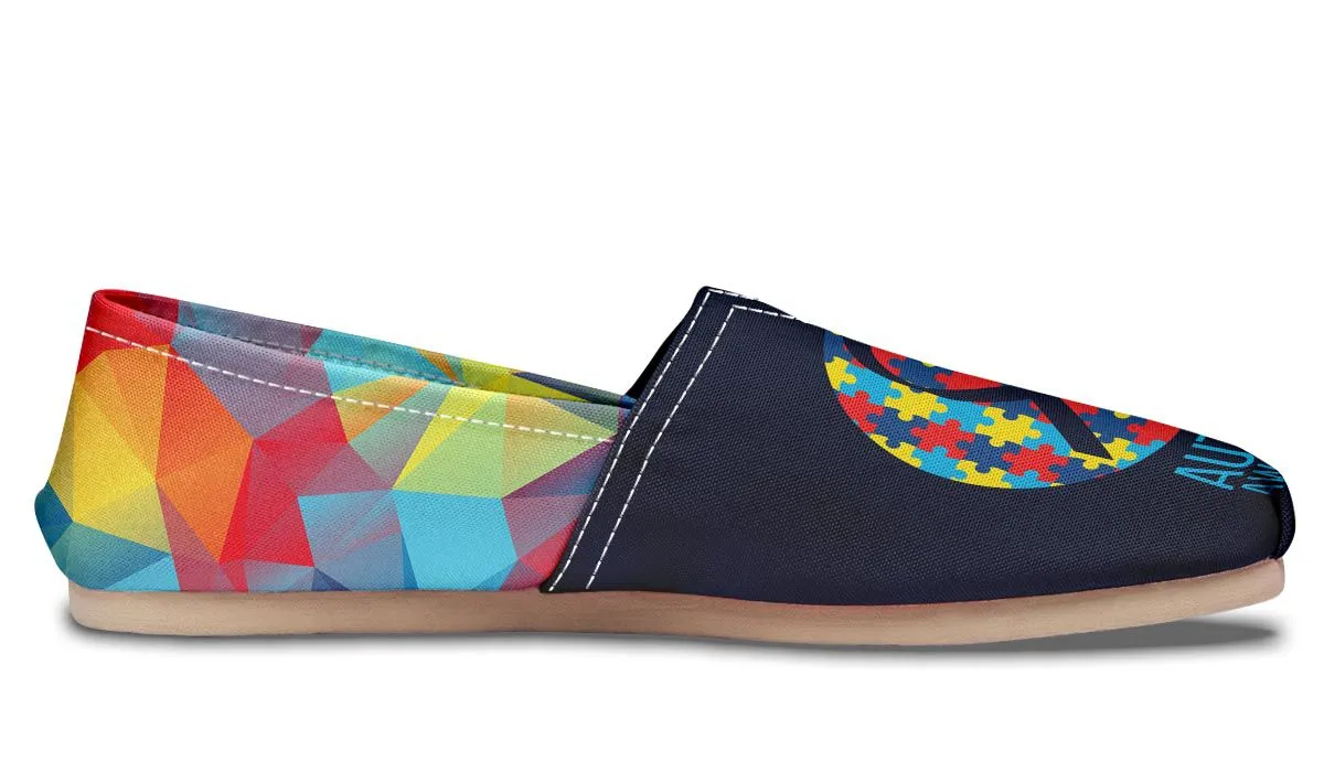 Colorful Autism Casual Shoes