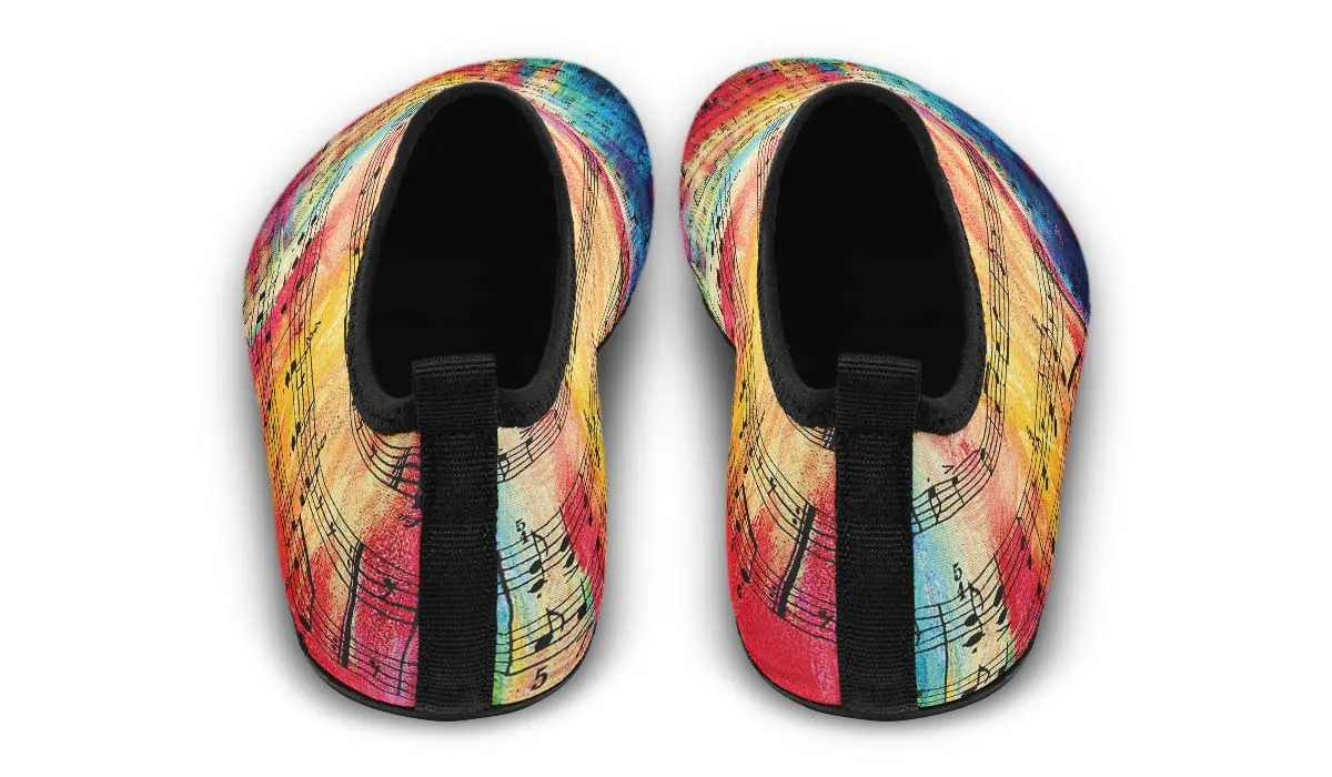 Colorful Music Aqua Barefoot Shoes
