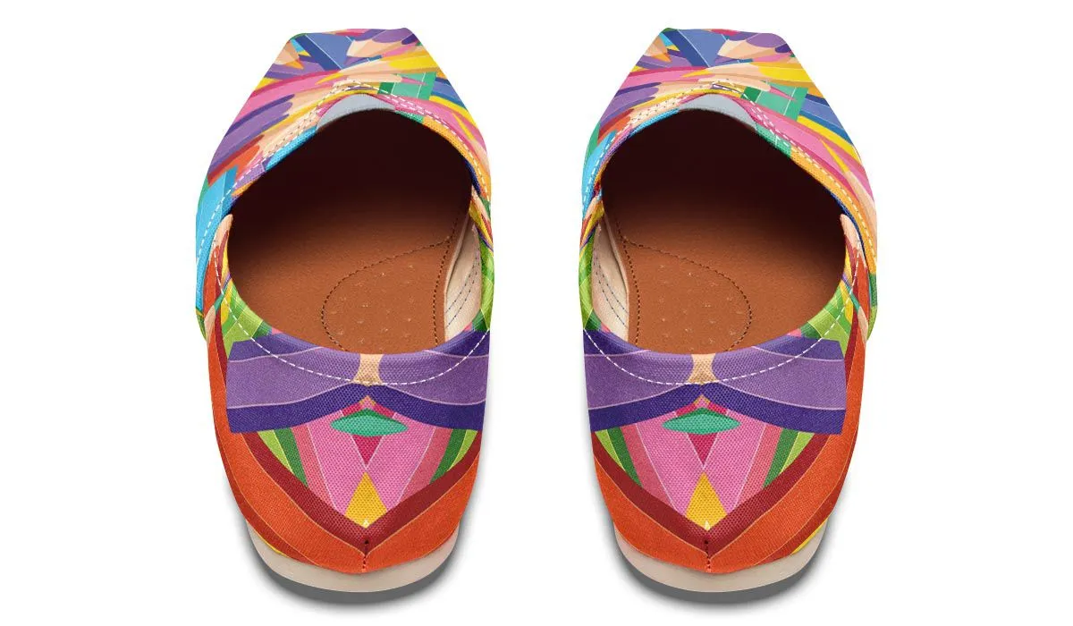 Colorful Pencils Casual Shoes