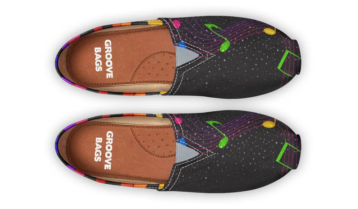 Colorful Piano Casual Shoes