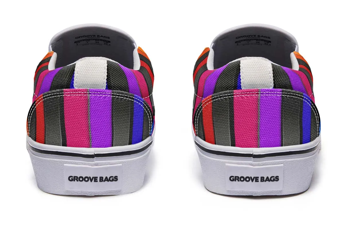 Colorful Piano Slip-On Shoes