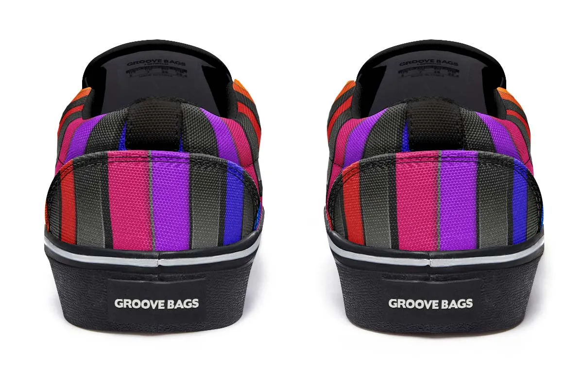 Colorful Piano Slip-On Shoes