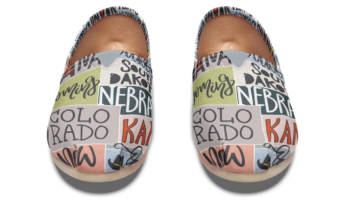 Colorful State Casual Shoes