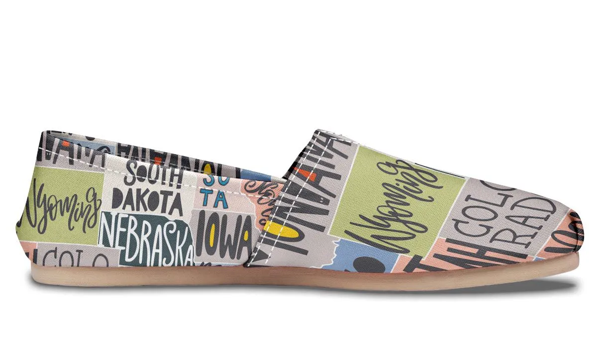 Colorful State Casual Shoes