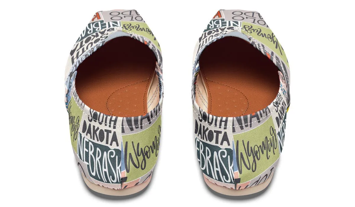 Colorful State Casual Shoes