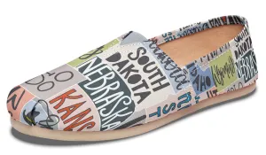 Colorful State Casual Shoes