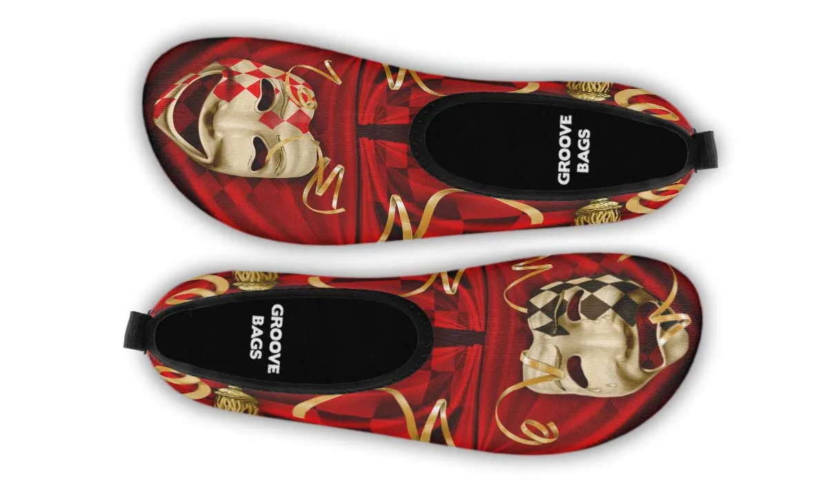 Comedyand Tragedy Aqua Barefoot Shoes