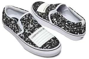 Composition Book Slip-On Shoes