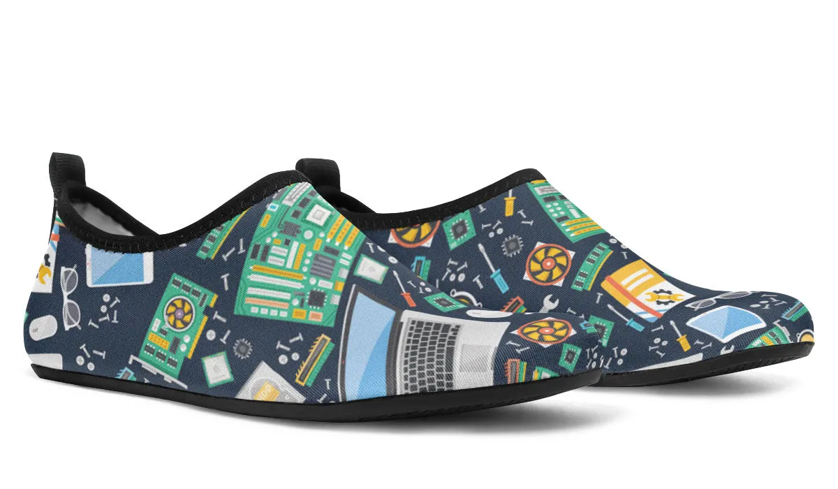 Computer Tech Aqua Barefoot Shoes