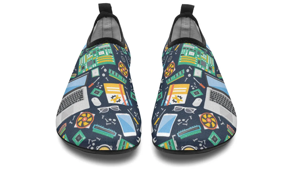 Computer Tech Aqua Barefoot Shoes