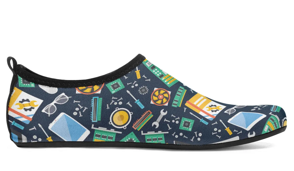 Computer Tech Aqua Barefoot Shoes