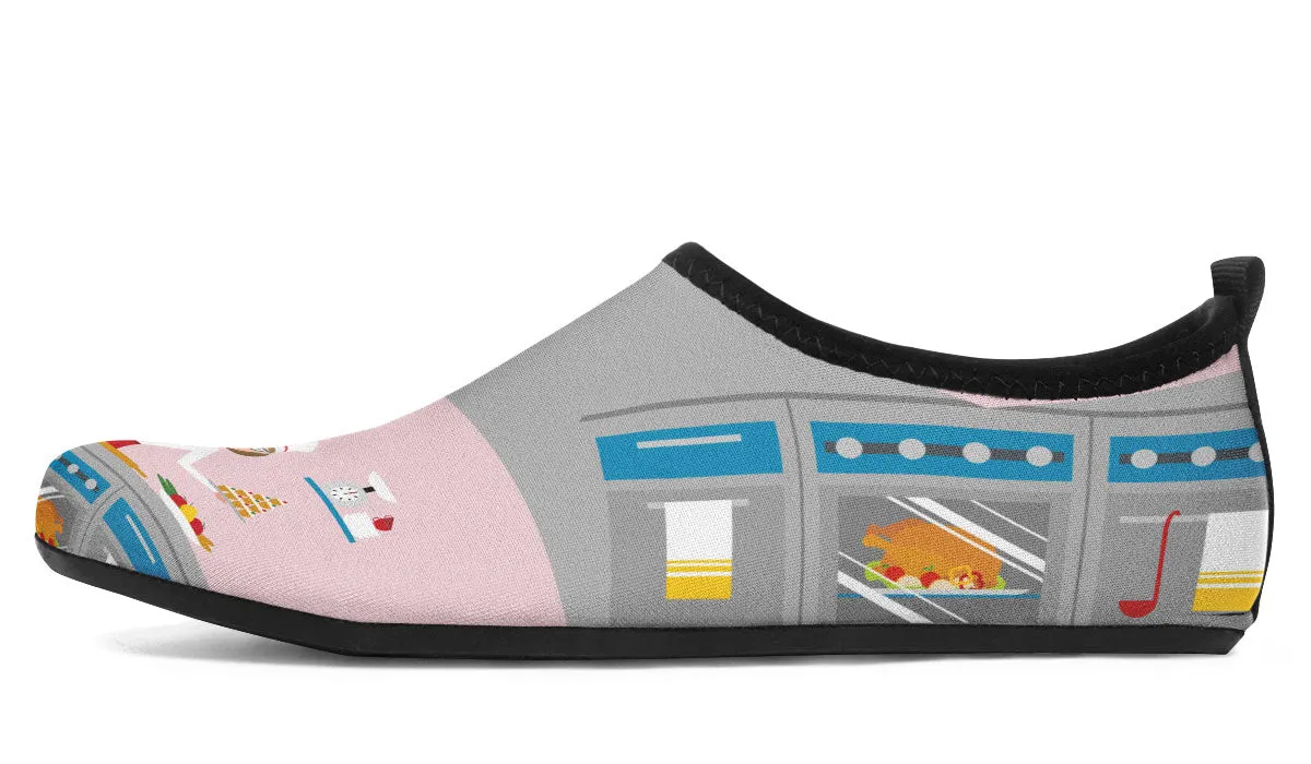 Cooking Boss Aqua Barefoot Shoes