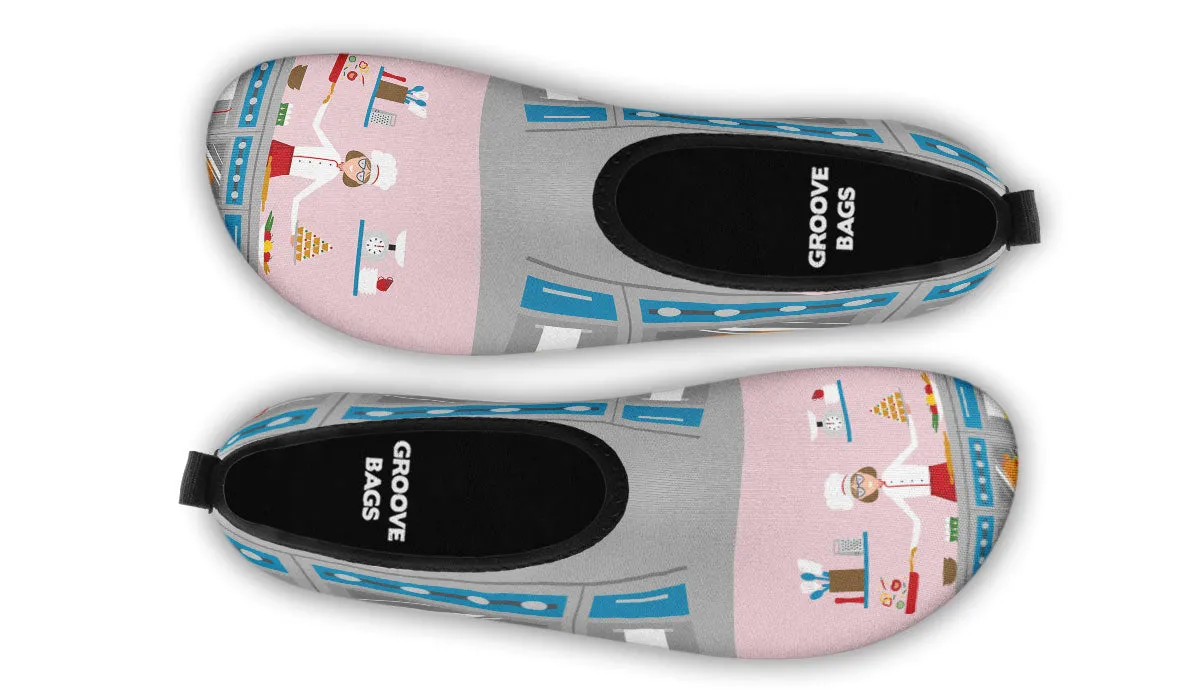 Cooking Boss Aqua Barefoot Shoes