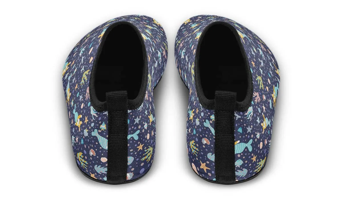 Corgi Mermaid Aqua Barefoot Shoes