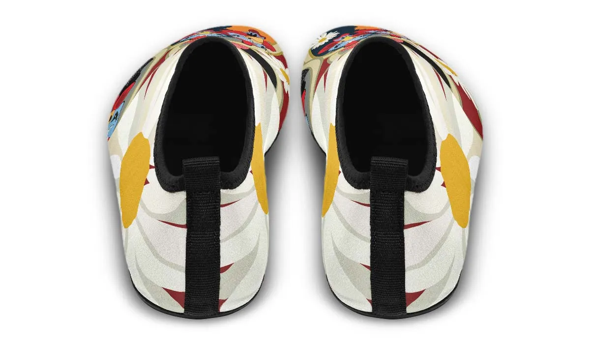 Couple Ol Chickens Aqua Barefoot Shoes