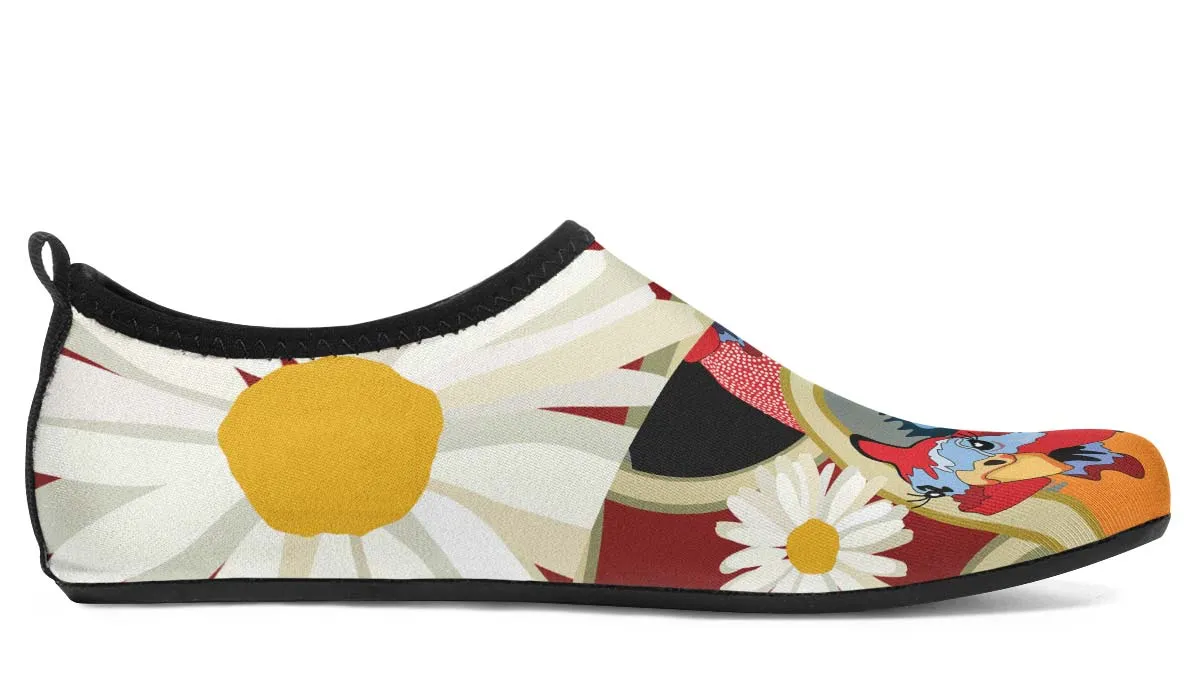 Couple Ol Chickens Aqua Barefoot Shoes