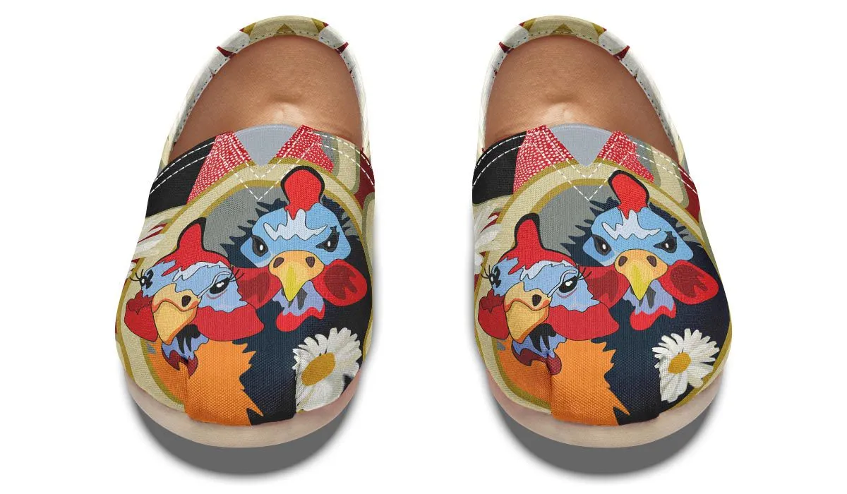 Couple Ol Chickens Casual Shoes