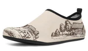 Cow Farm Aqua Barefoot Shoes