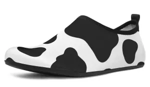 Cow Print Aqua Barefoot Shoes