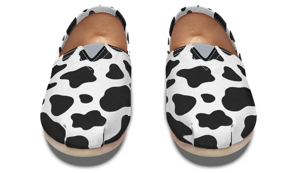 Cow Print Casual Shoes