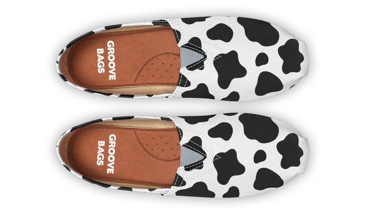 Cow Print Casual Shoes