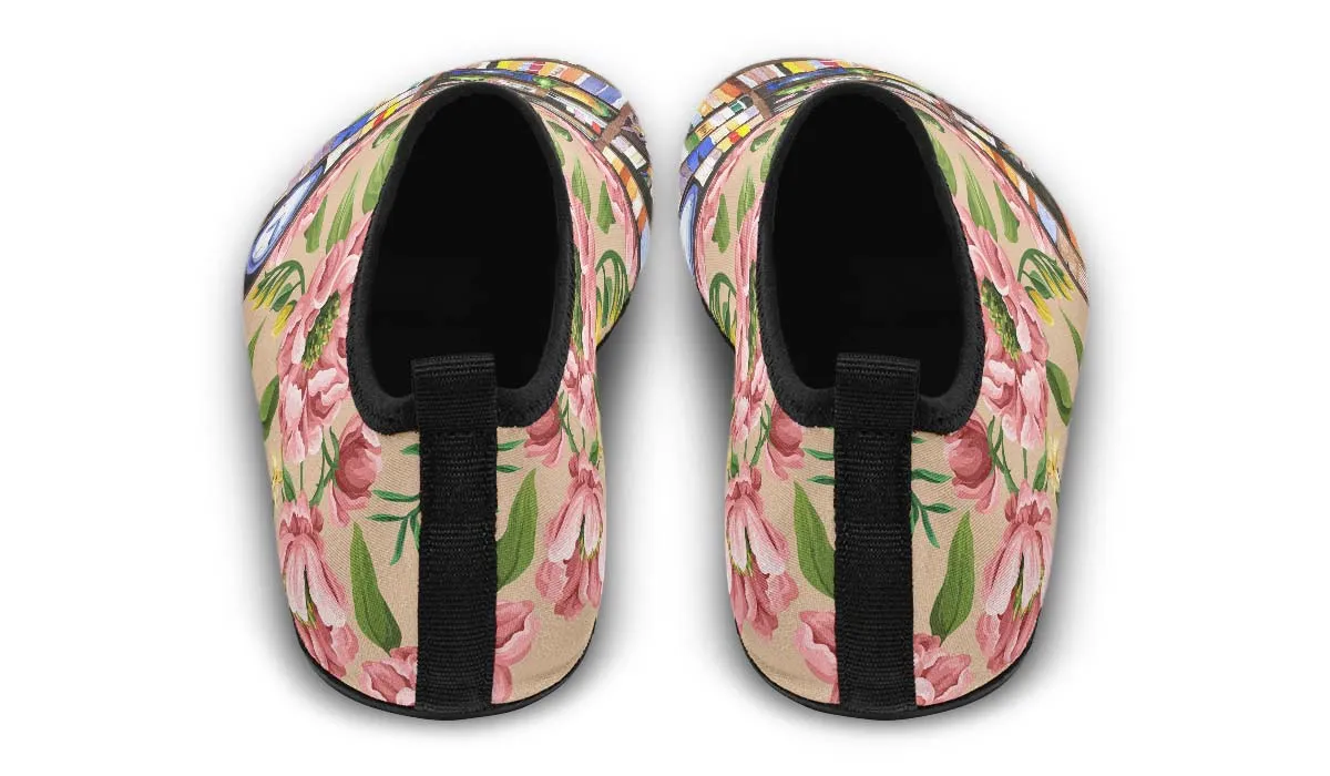 Cozy Library Nook Aqua Barefoot Shoes