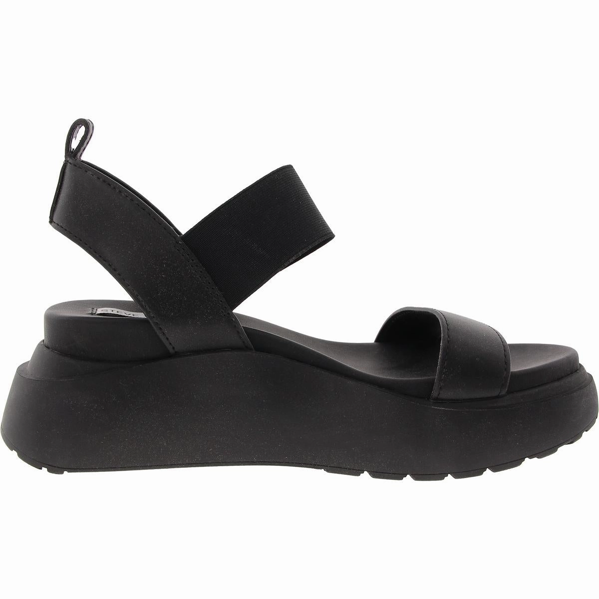 Cruise Womens Stretch Faux Leather Platform Sandals