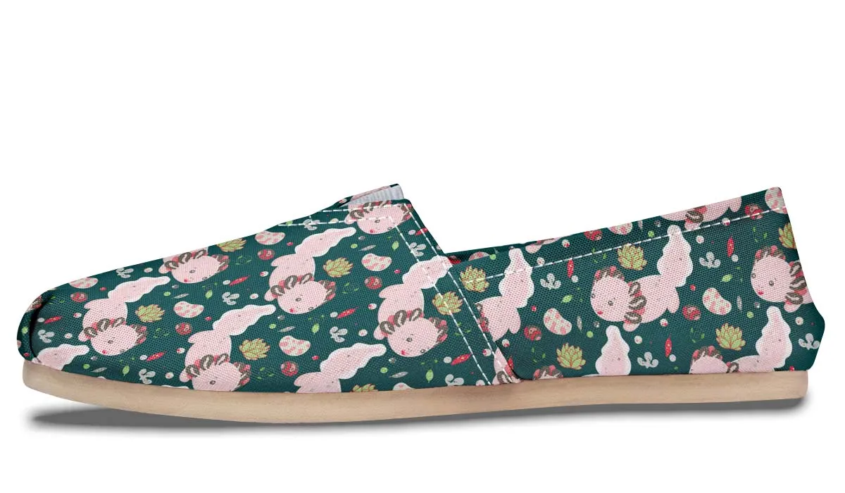 Cute Axolotl Pattern Casual Shoes