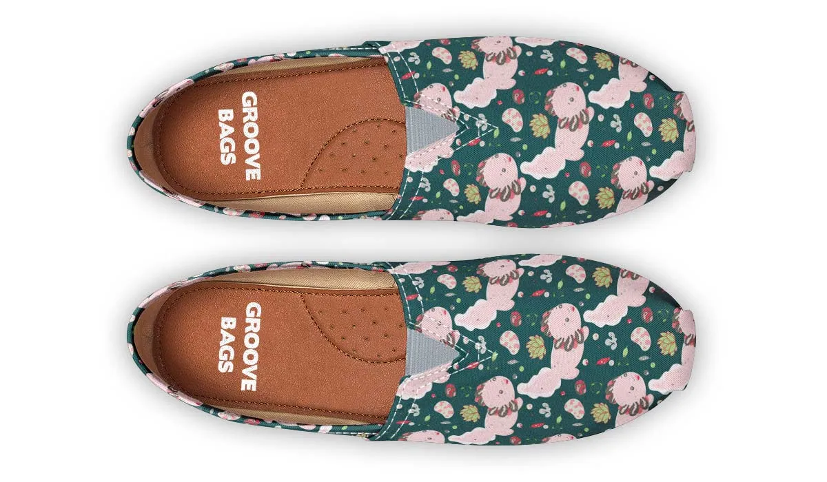 Cute Axolotl Pattern Casual Shoes