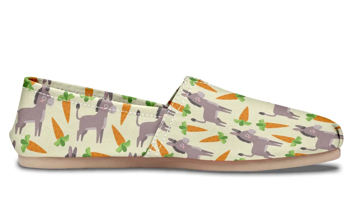 Cute Donkey Pattern Casual Shoes