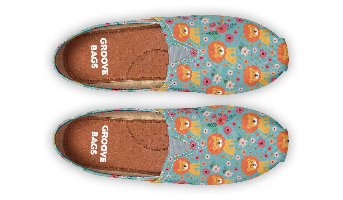 Cute Lion Pattern Casual Shoes