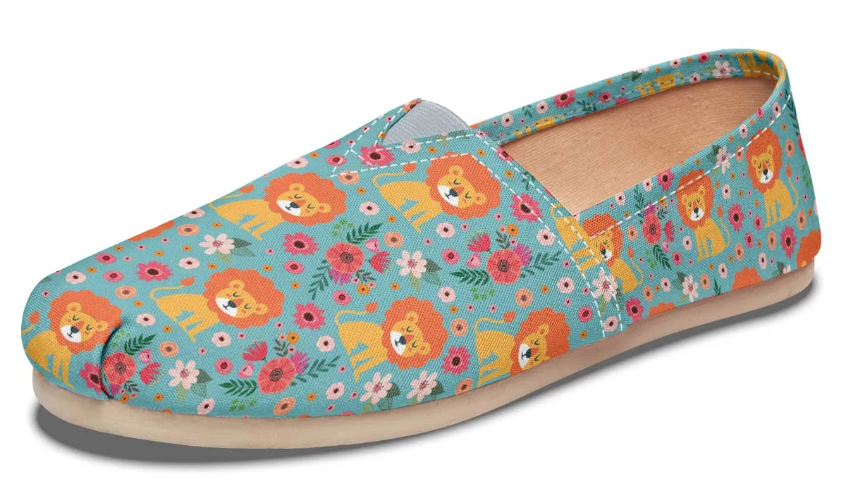 Cute Lion Pattern Casual Shoes