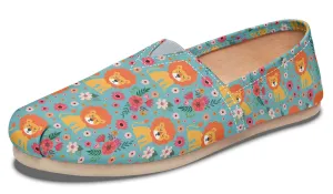 Cute Lion Pattern Casual Shoes
